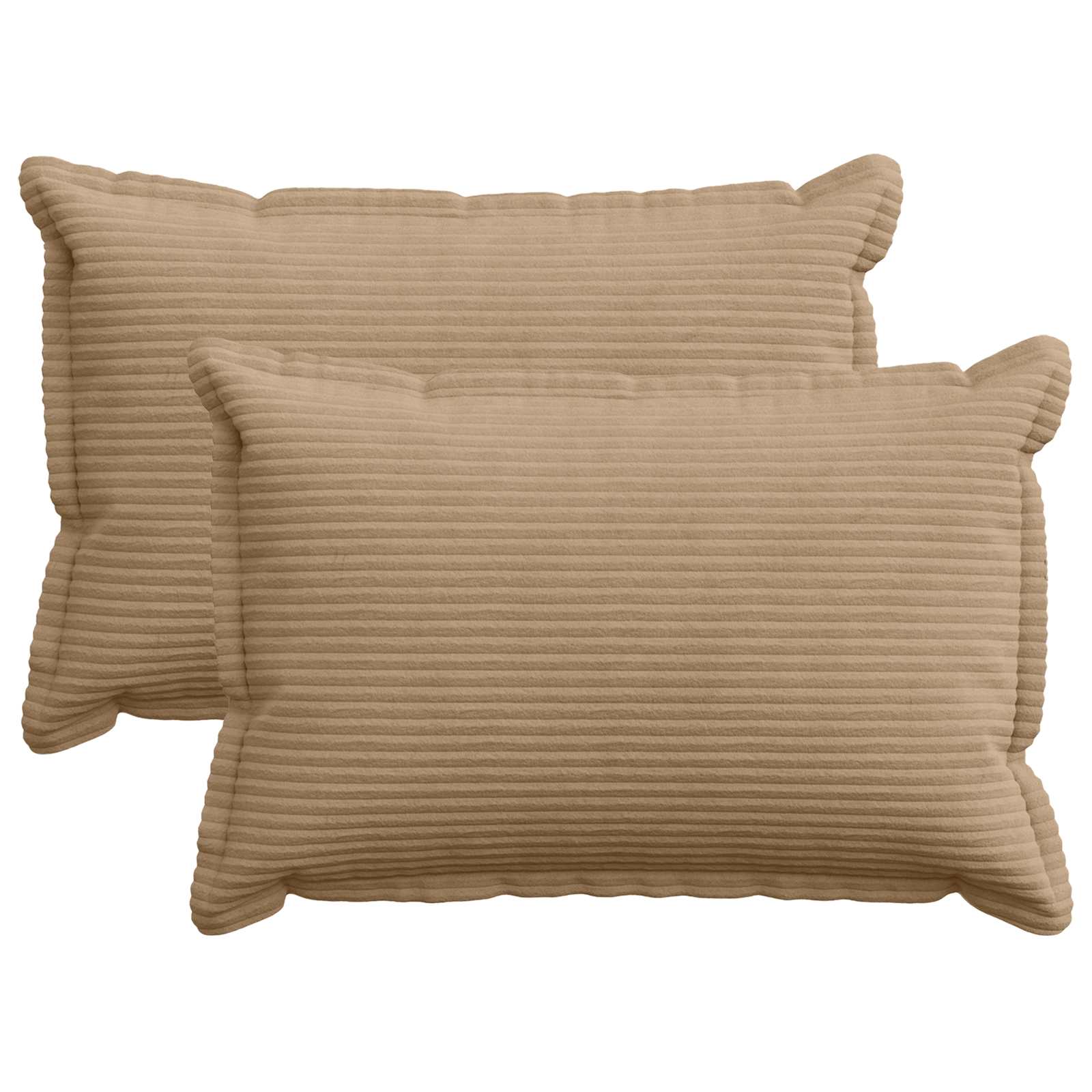 Federa 2 pz HOUTEN Marrone 50 x 75 cm corduroy