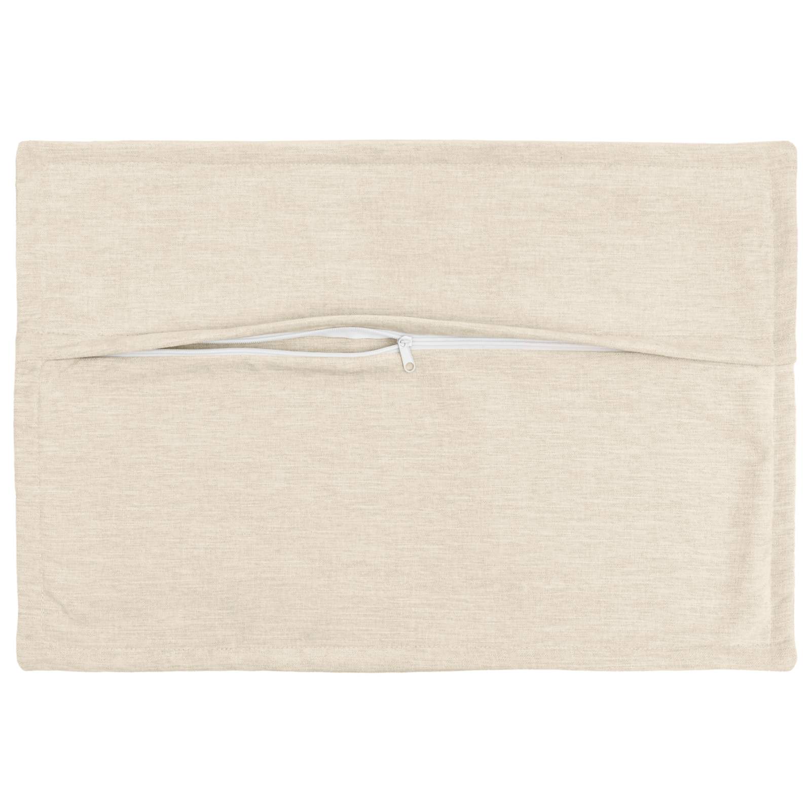 Federa 2 pz HOUTEN Crema 50 x 75 cm Tessuto Chenille