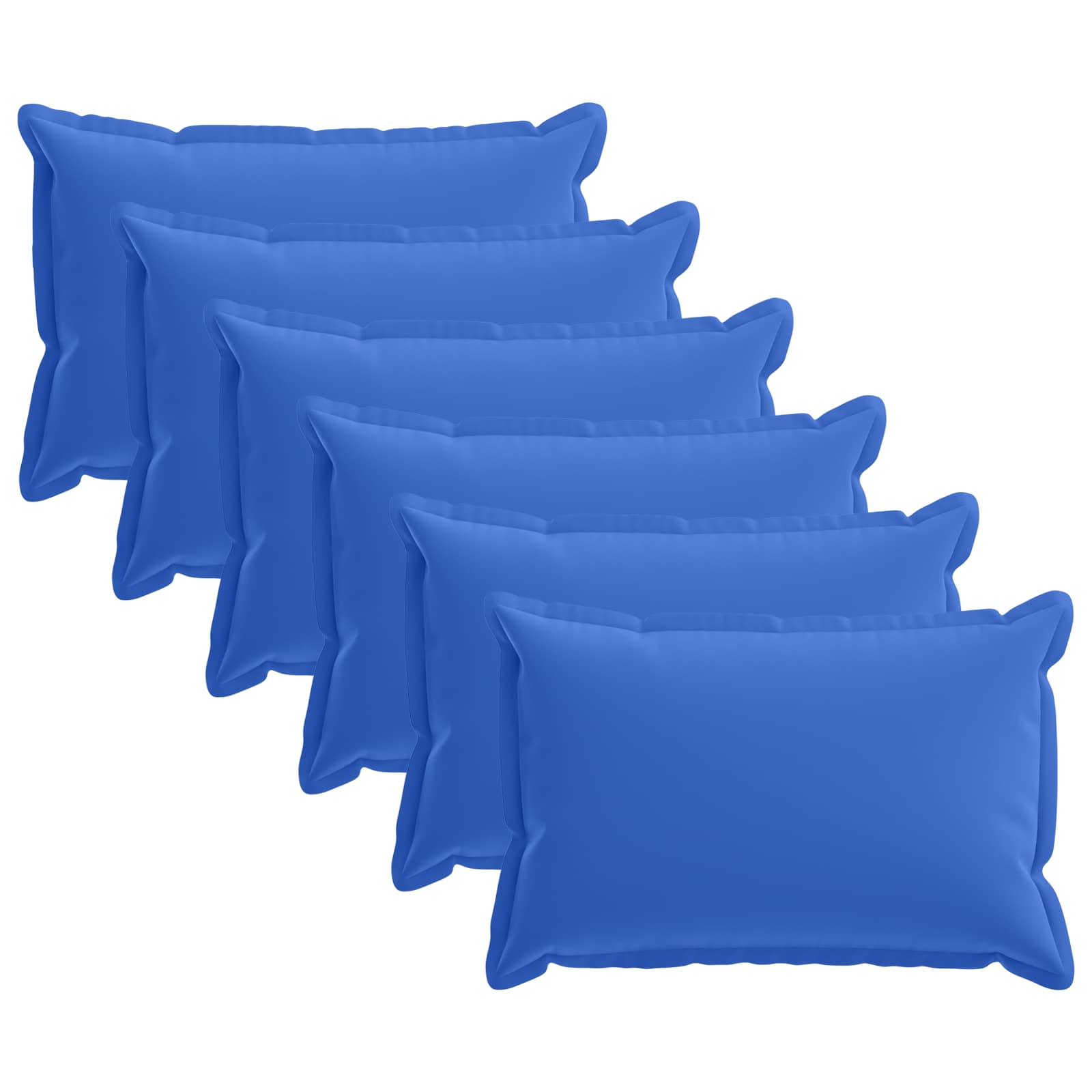 Federa 6 pz HOUTEN Blu Reale 50 x 75 cm Poliestere