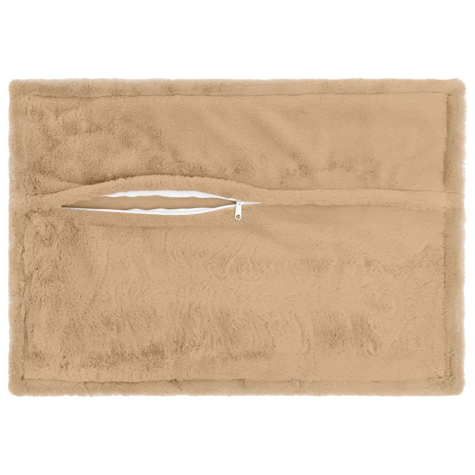 Federa 6 pz HOUTEN Crema 50 x 75 cm Pelliccia di Coniglio Finta