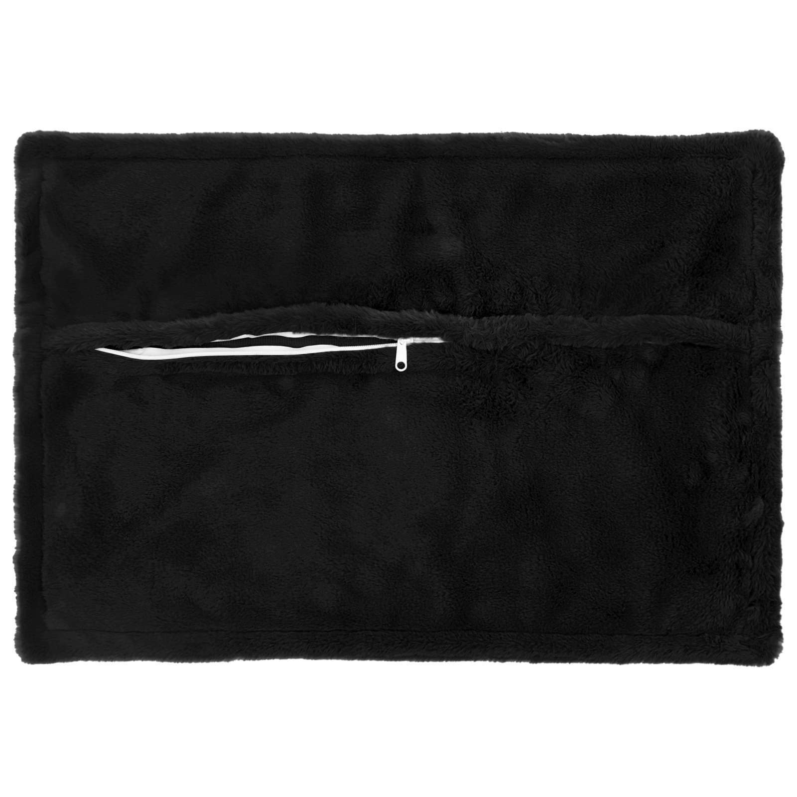 Federa 6 pz HOUTEN Nero 50 x 75 cm Pelliccia di Coniglio Finta