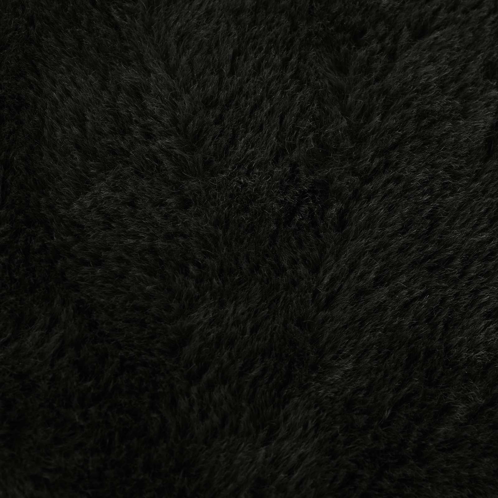 Federa 6 pz HOUTEN Nero 50 x 75 cm Pelliccia di Coniglio Finta