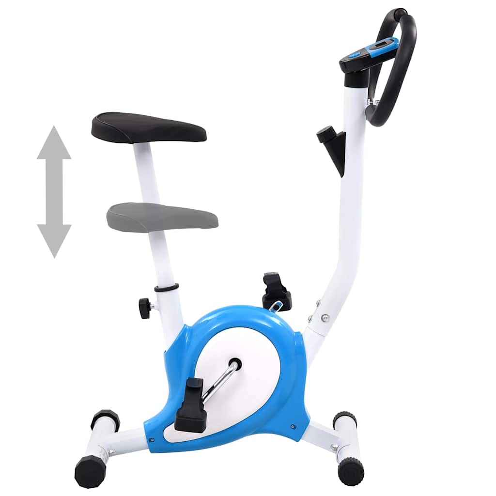 Cyclette Ellittica con Cinghia di Resistenza Blu