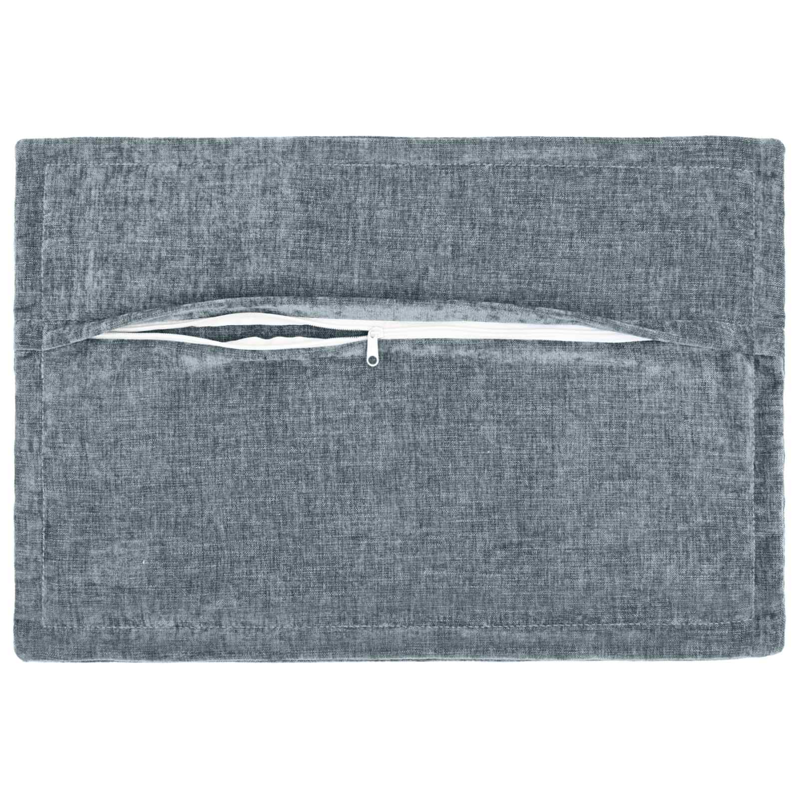 Federa 6 pz HOUTEN Azzurro 50 x 80 cm Tessuto Chenille