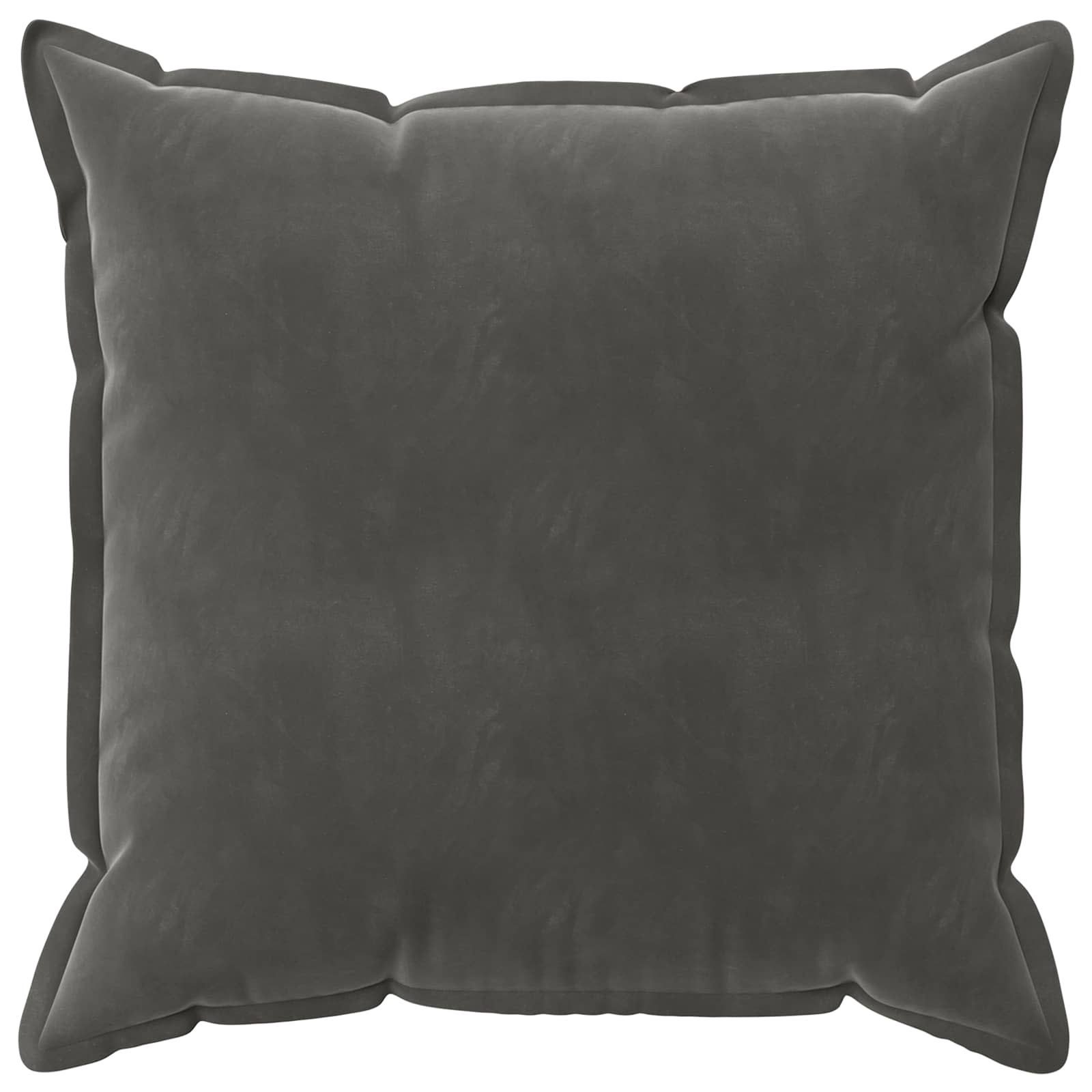 Federa 6 pcs HOUTEN Grigio Scuro 55 x 55 cm Velluto