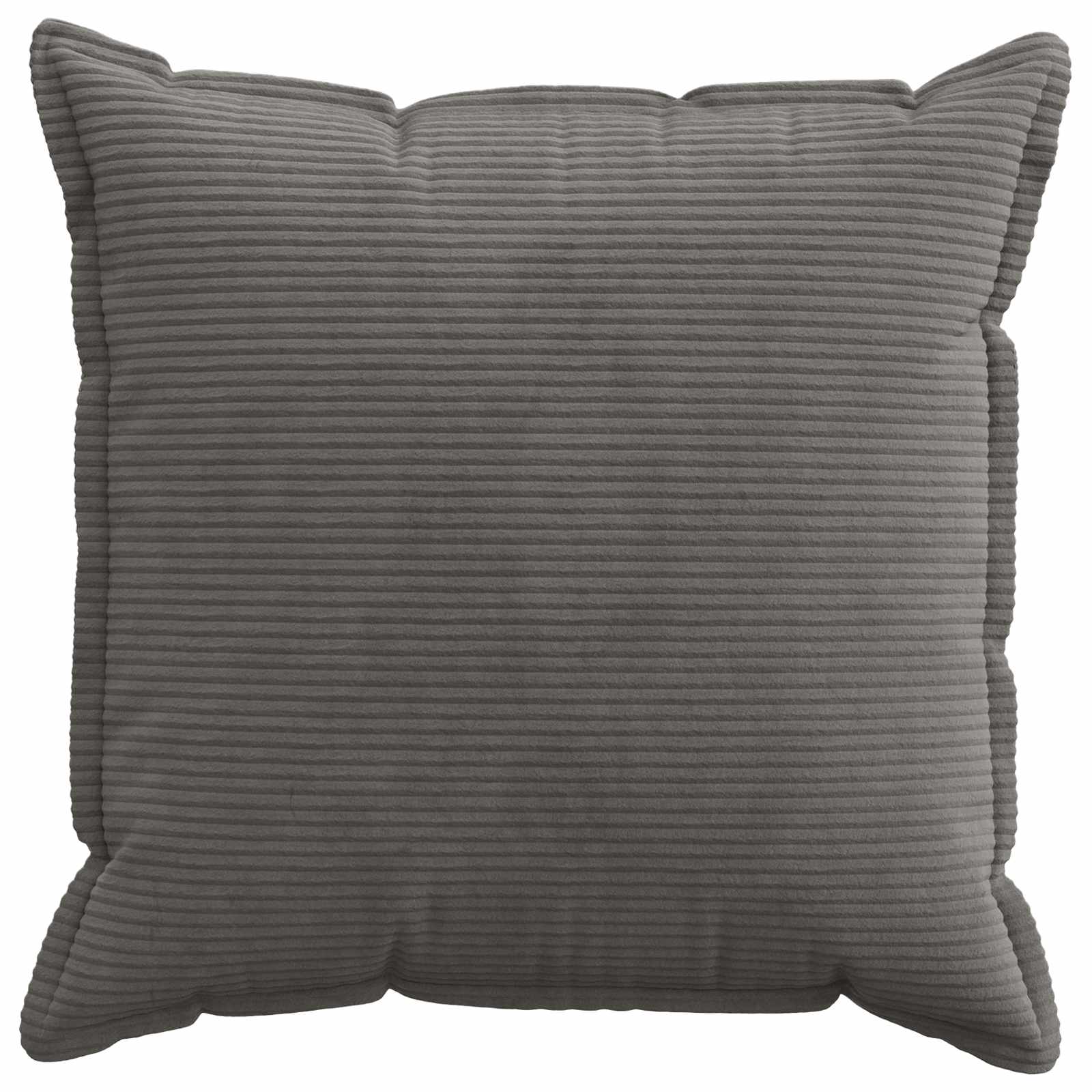 Federa 6 pz HOUTEN Grigio Scuro 55 x 55 cm corduroy