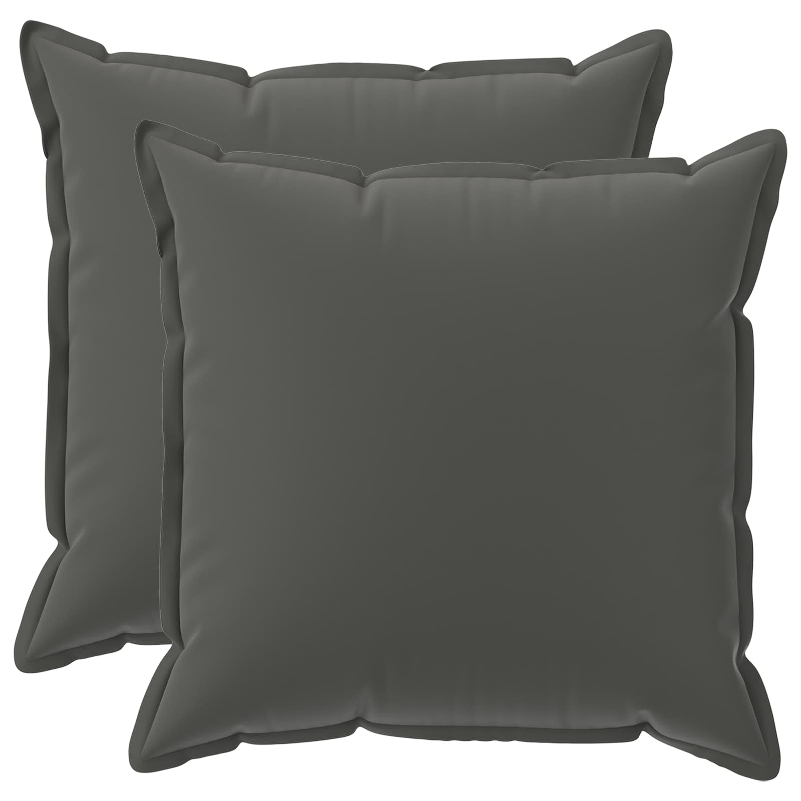 Federa 2 pz HOUTEN Antracite 55 x 55 cm Poliestere