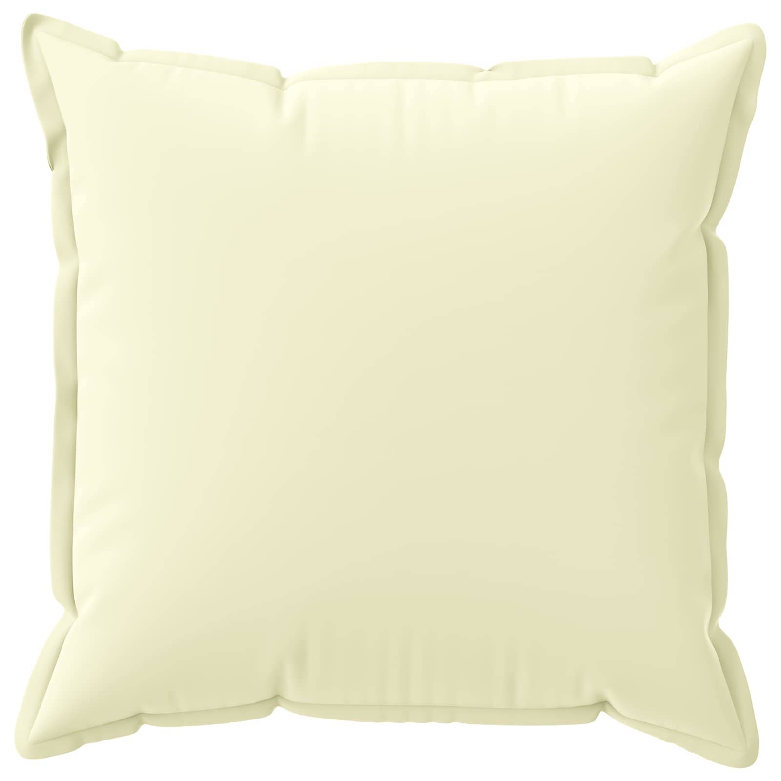 Federa 6 pz HOUTEN Crema 55 x 55 cm Poliestere