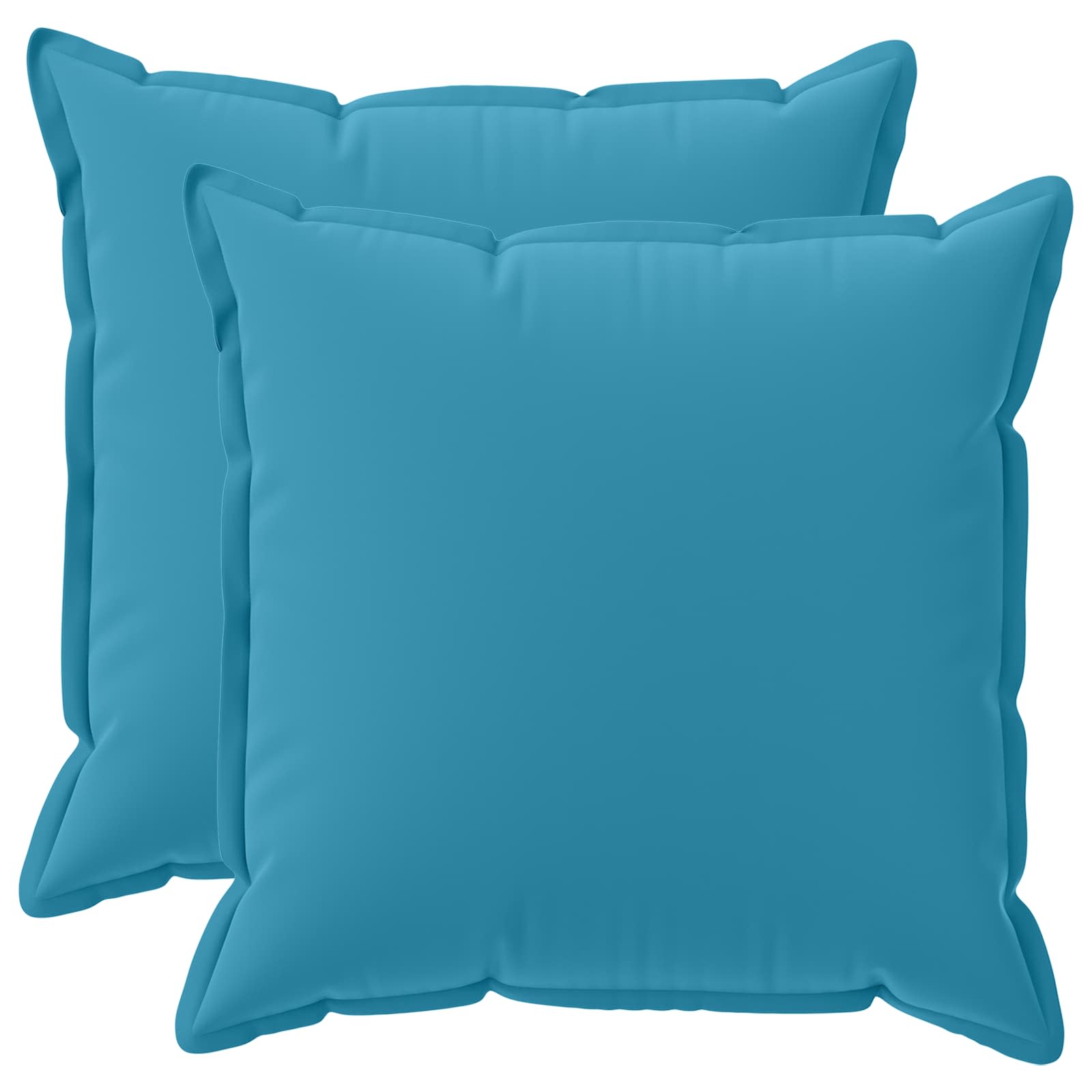 Federa 2 pz HOUTEN Azzurro 55 x 55 cm Poliestere