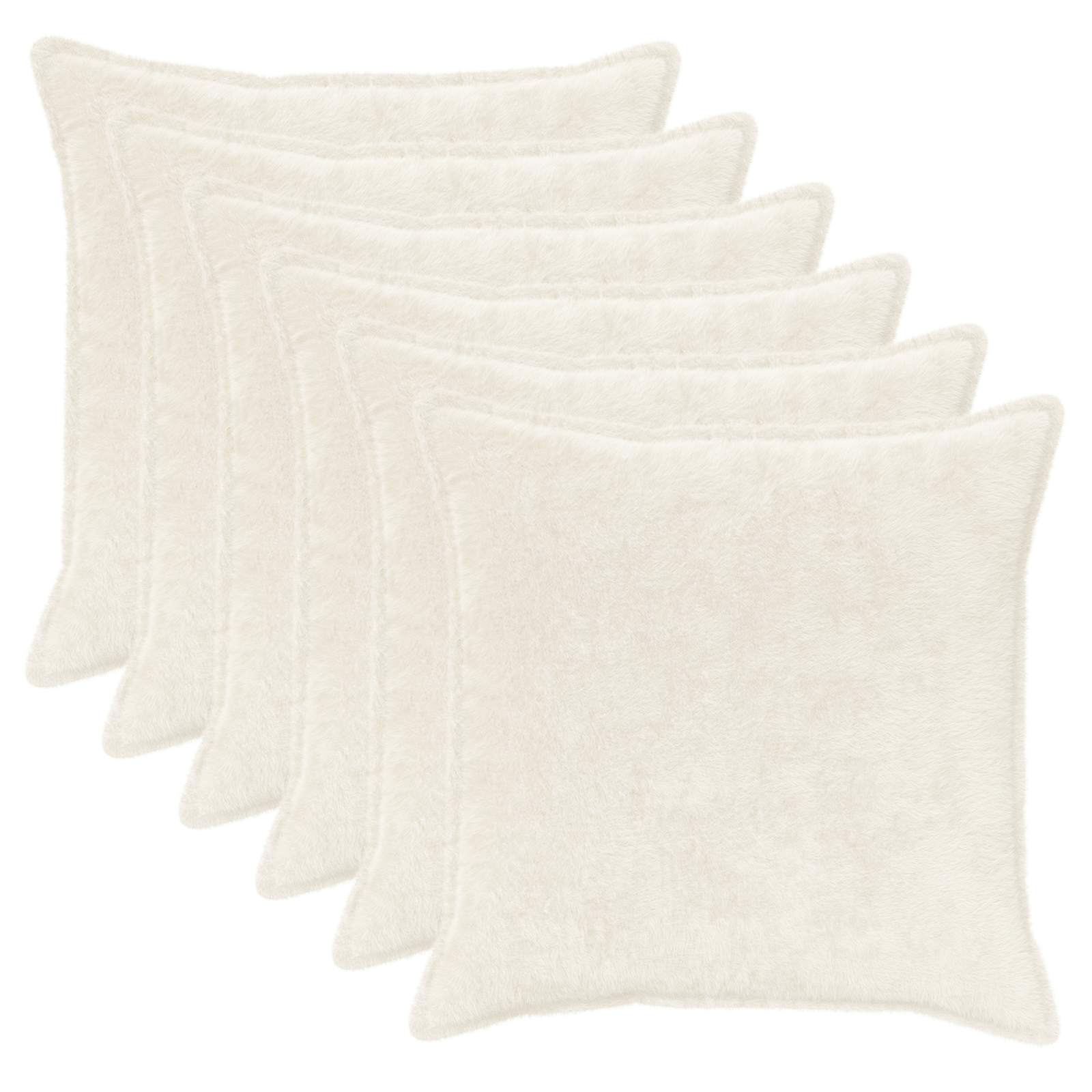 Federa 6 pz HOUTEN Bianco 55 x 55 cm