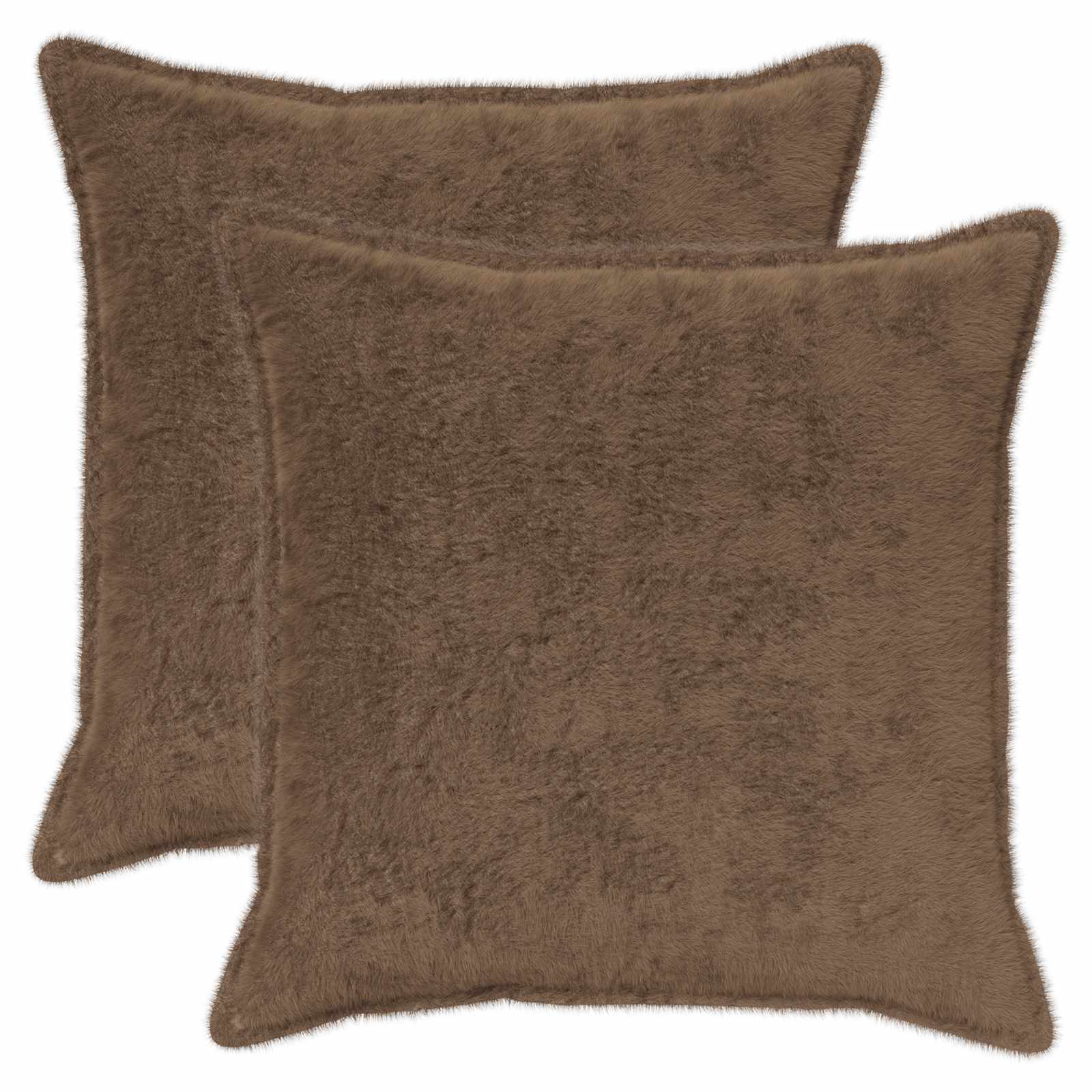 Federa 2 pz HOUTEN Marrone Chiaro 55 x 55 cm