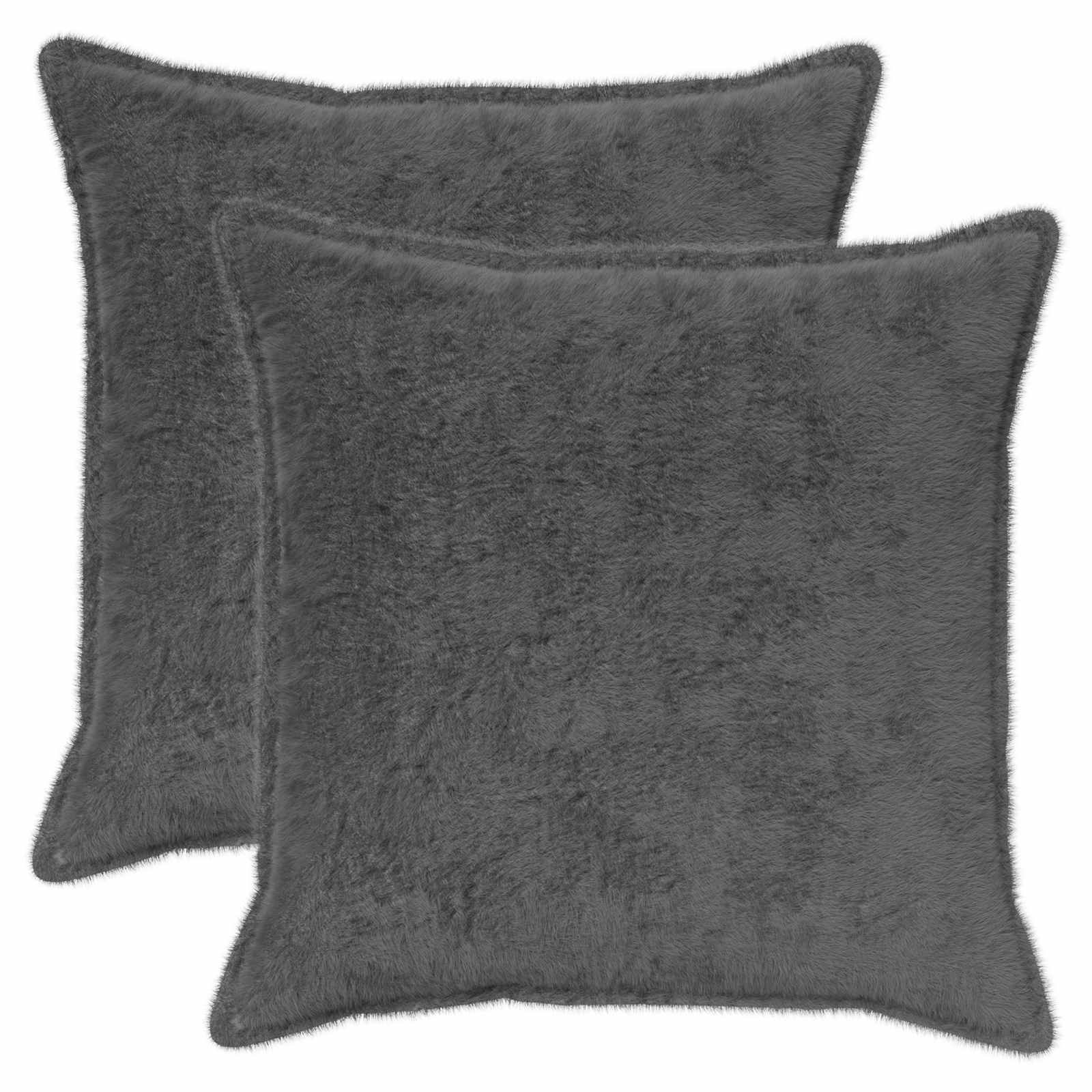Federa 2 pz HOUTEN Grigio Scuro 55 x 55 cm