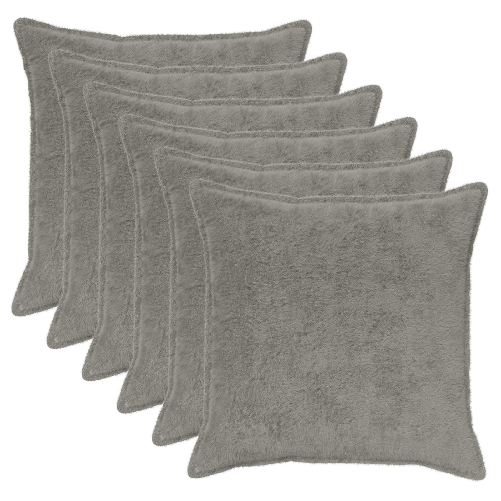 Federa 6 pz HOUTEN Grigio Chiaro 55 x 55 cm