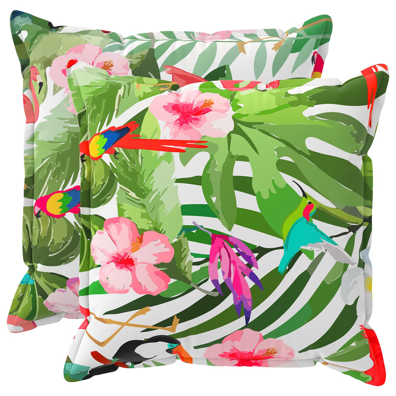 Federa 2 pz HOUTEN Multicolore 60 x 60 cm Poliestere