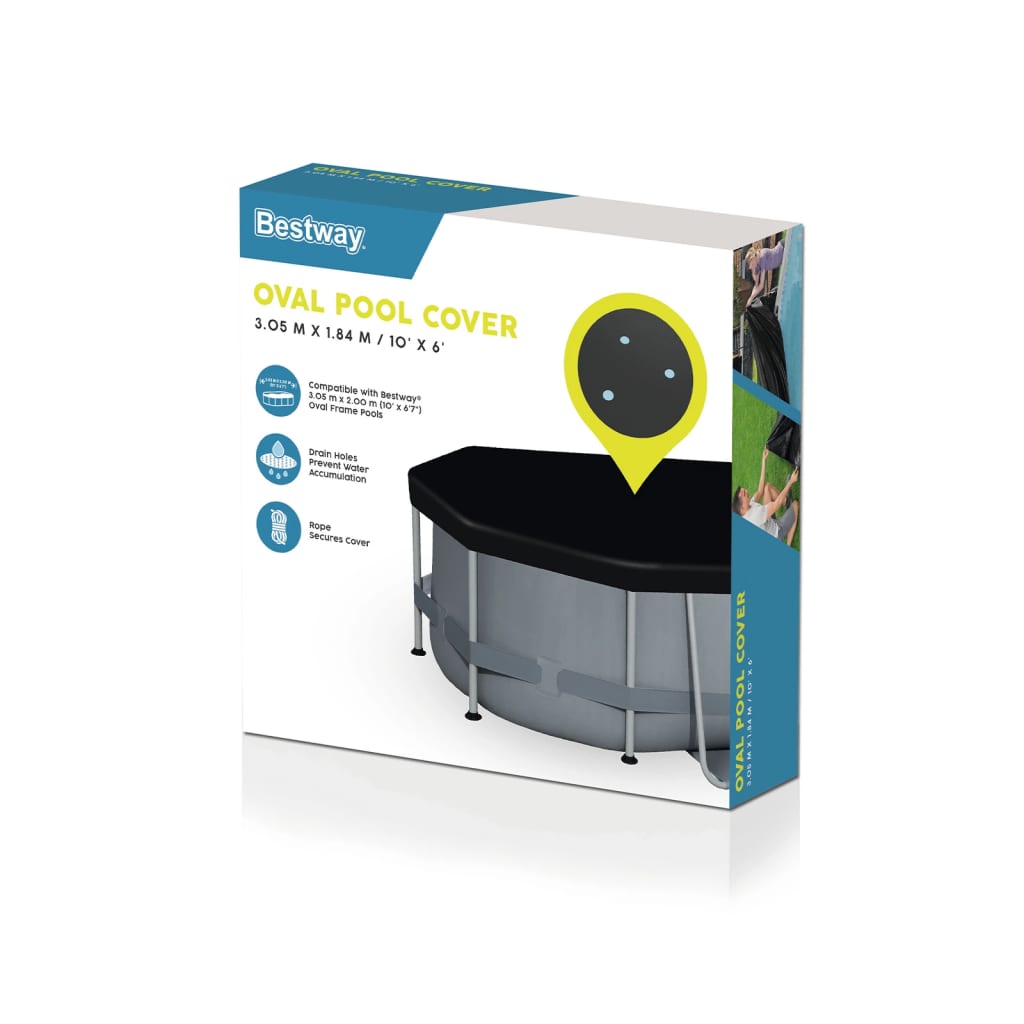 Bestway Copertura per Piscina Flowclear 300x200 cm