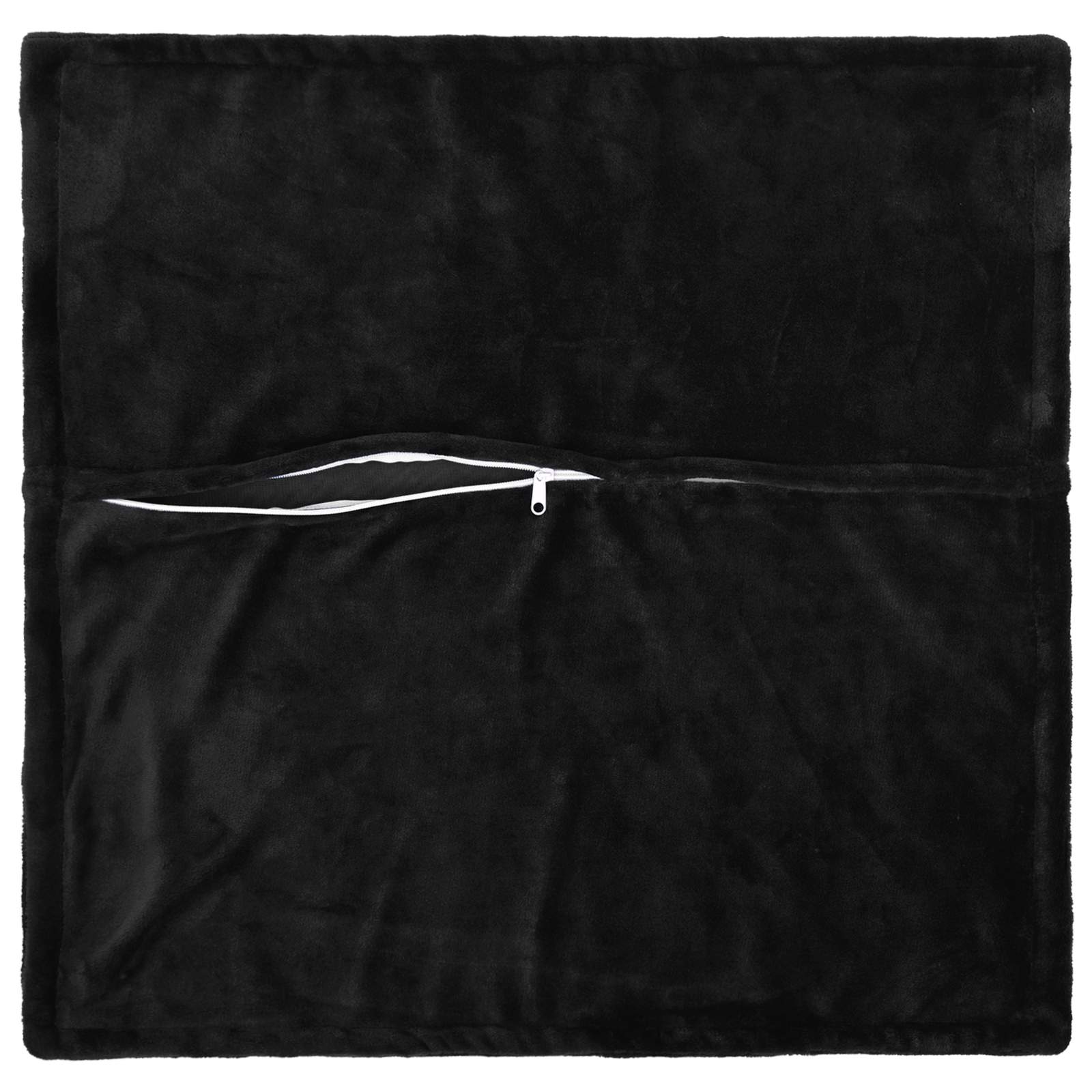 Federa 6 pcs HOUTEN Nero 60 x 60 cm Flanella