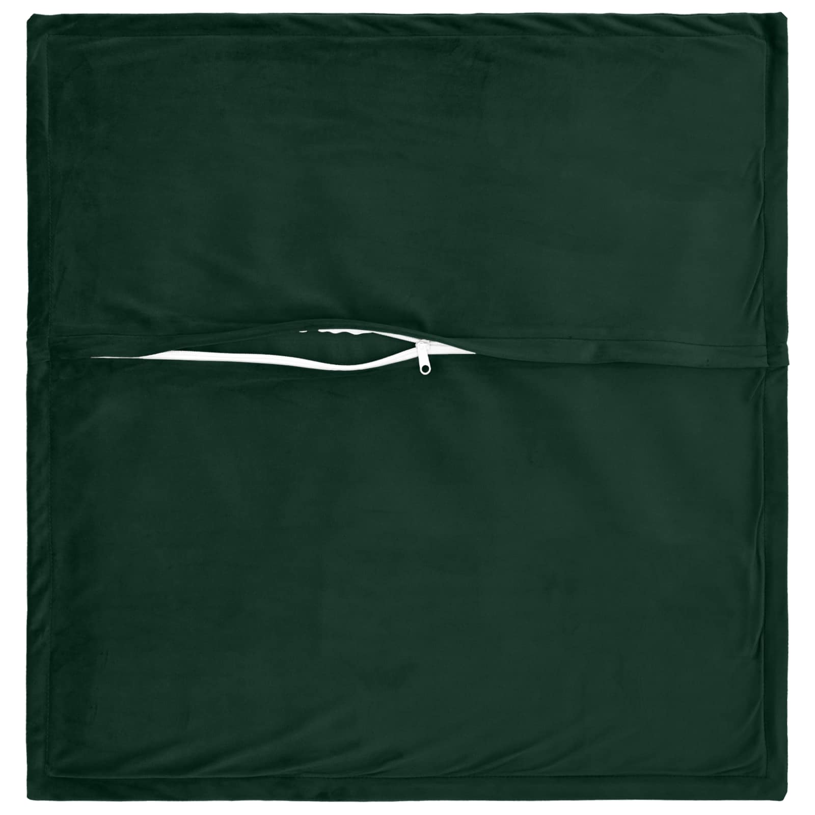 Federa 2 pcs HOUTEN Verde Scuro 65 x 65 cm Velluto