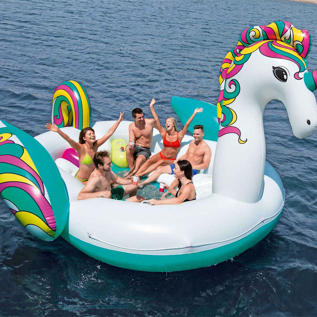 Bestway Galleggiante per Piscina Giant Unicorn Island