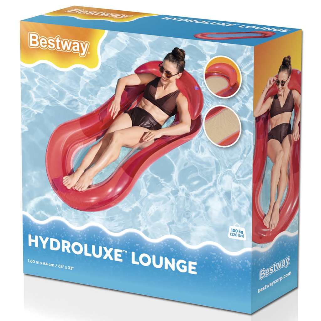 Bestway Lettino Gonfiabile da Piscina Aqua Lounge