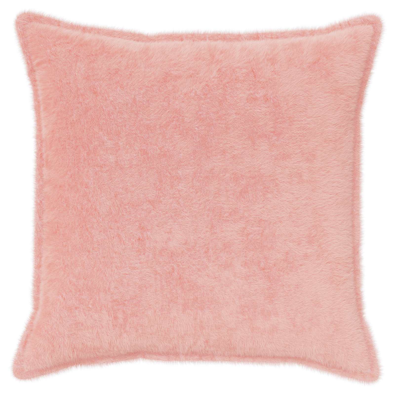 Federa 6 pz HOUTEN Rosa 65 x 65 cm Pelliccia di Coniglio Finta