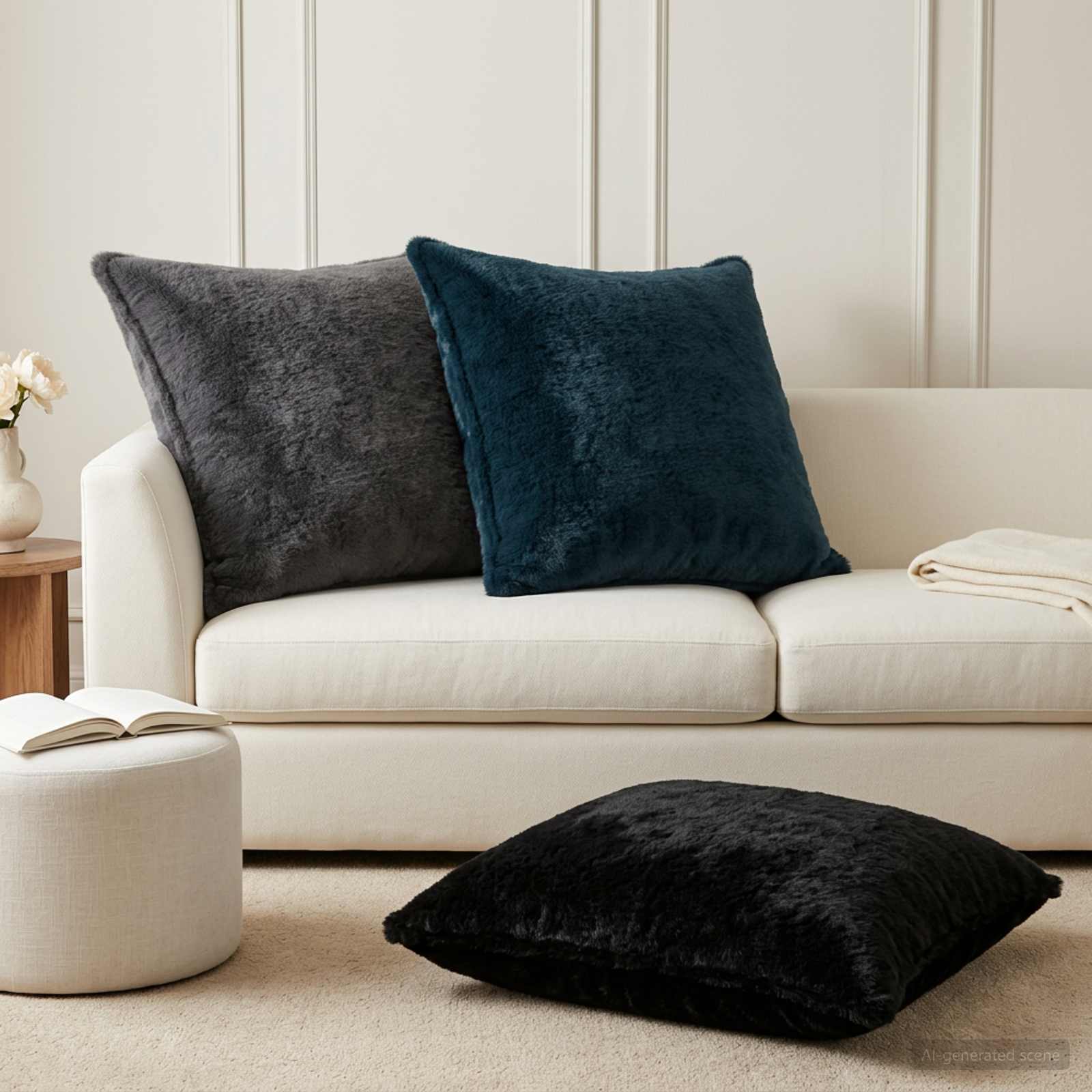 Federa 6 pz HOUTEN Blu navy 65 x 65 cm