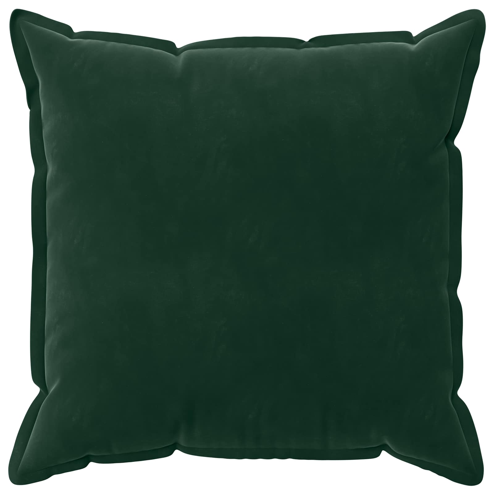 Federa 6 pcs HOUTEN Verde Scuro 70 x 70 cm Velluto