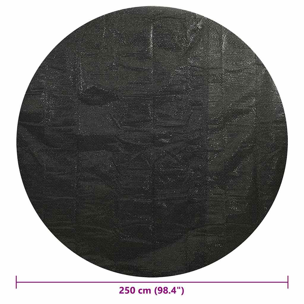 Copertura per Piscina Nera 250 cm PE