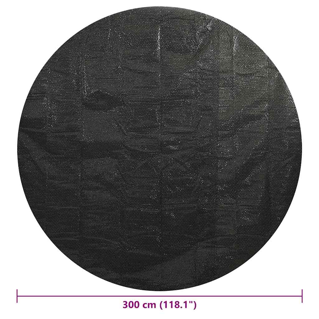 Copertura per Piscina Nera 300 cm PE
