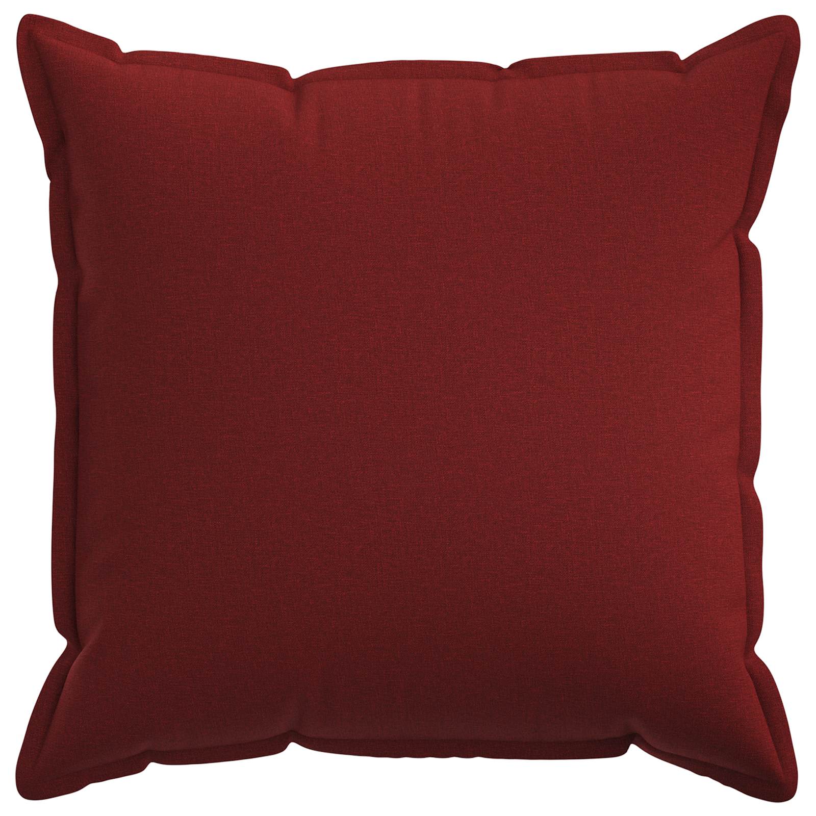 Federa 6 pcs HOUTEN Rosso Vino 80 x 80 cm Lino