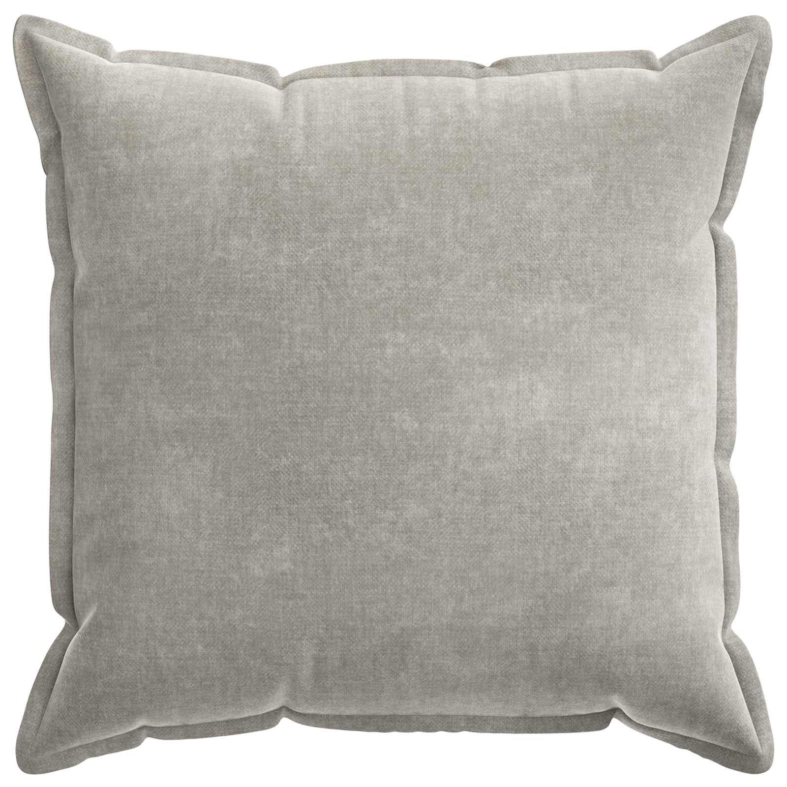 Federa 6 pz HOUTEN Grigio Chiaro 80 x 80 cm Tessuto Chenille
