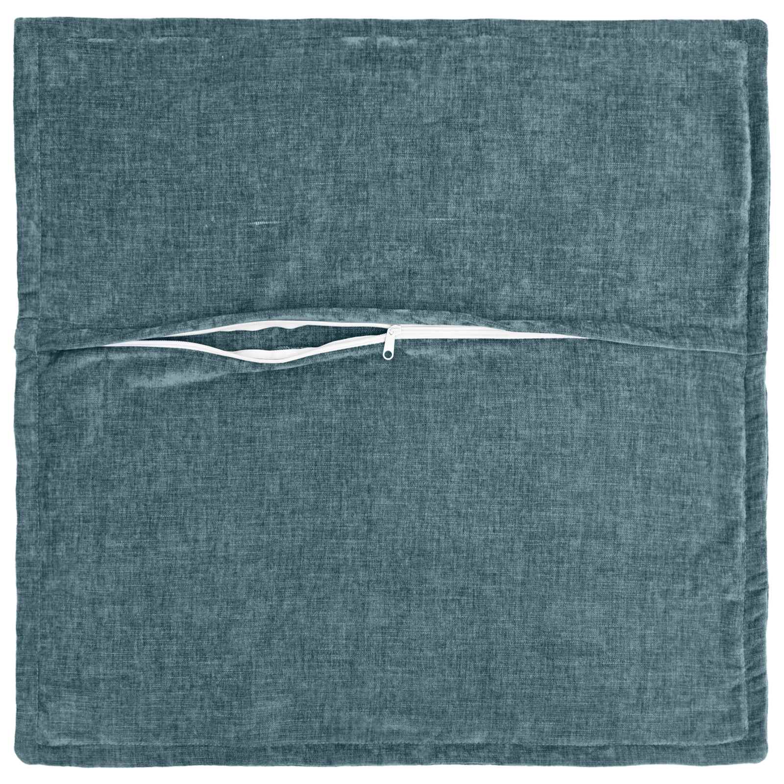 Federa 6 pz HOUTEN Blu 80 x 80 cm Tessuto Chenille