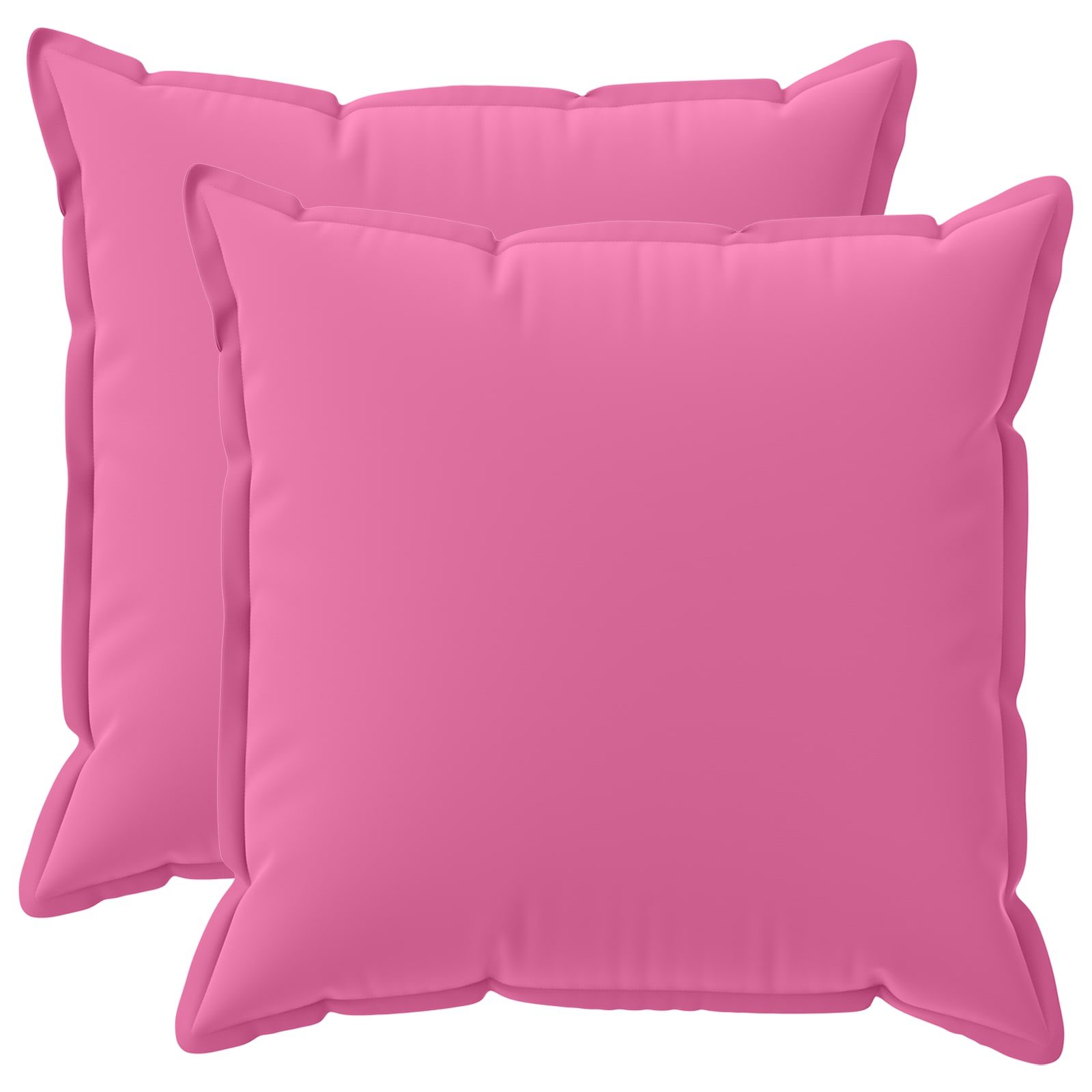 Federa 2 pz HOUTEN Rosa 80 x 80 cm Poliestere