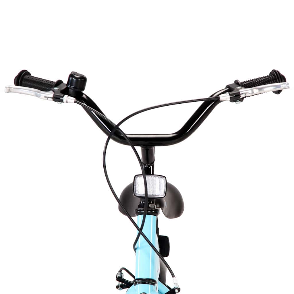 Bici per Bambini 12 Pollici Nera e Blu