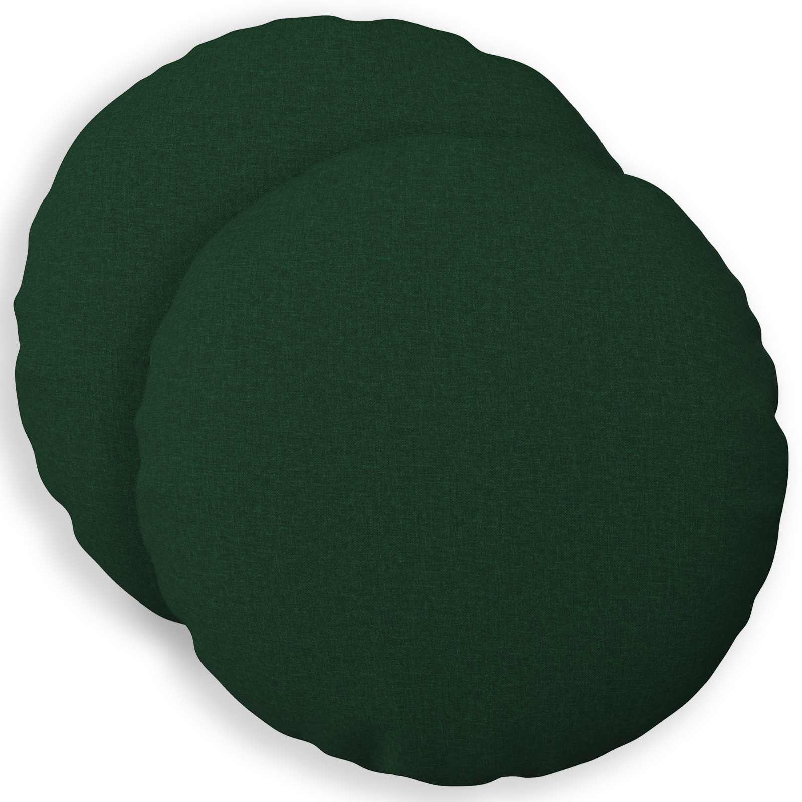 Federa 2 pz HEERLEN Verde Scuro Ø 30 cm Tessuto
