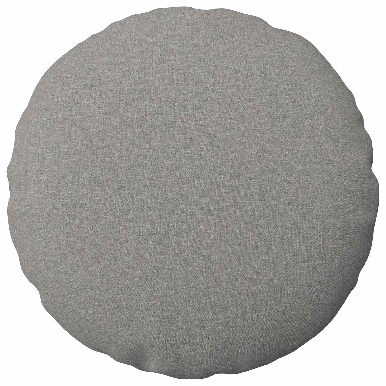 Federa 2 pz HEERLEN Grigio Nuvola Ø 30 cm Tessuto