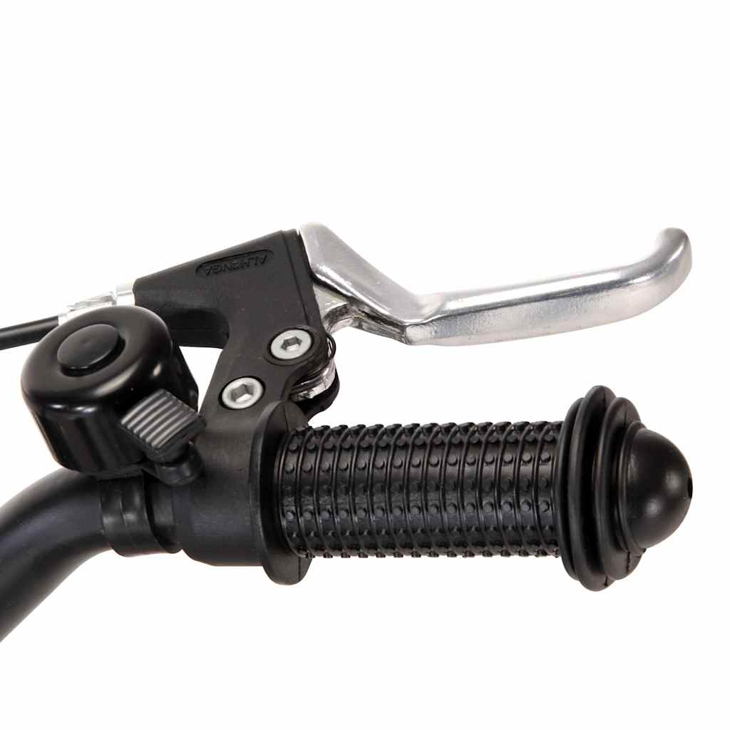 Bici per Bambini con Trasportino Frontale 12'' Nero e Arancione