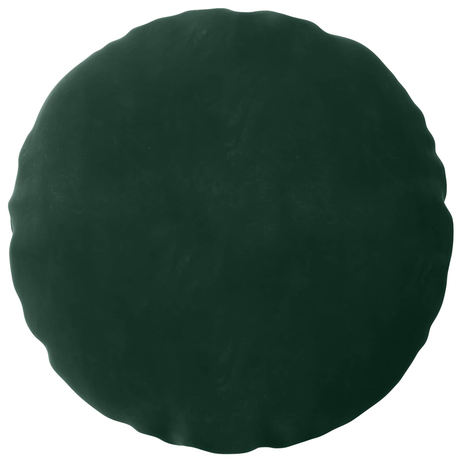 Federa 6 pcs HEERLEN Verde Scuro Ø 30 cm Velluto