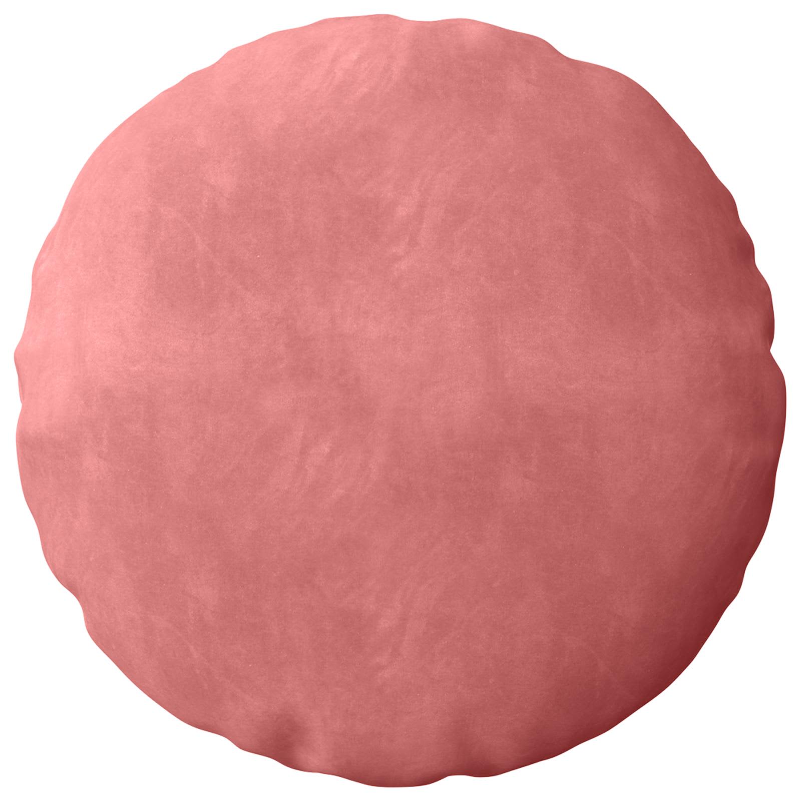 Federa 6 pcs HEERLEN Rosa Ø 30 cm Velluto