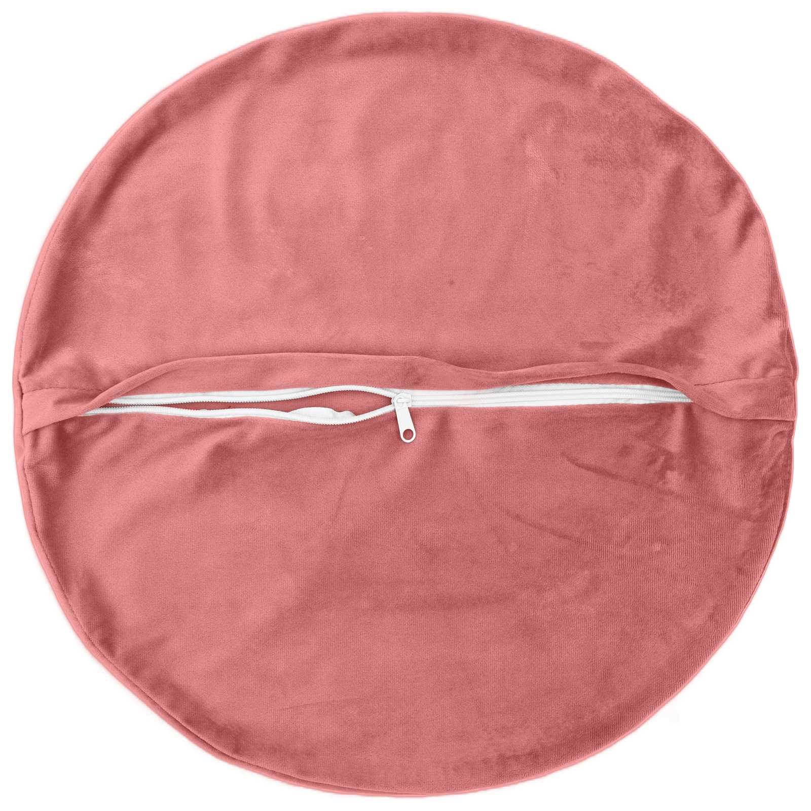 Federa 6 pcs HEERLEN Rosa Ø 30 cm Velluto