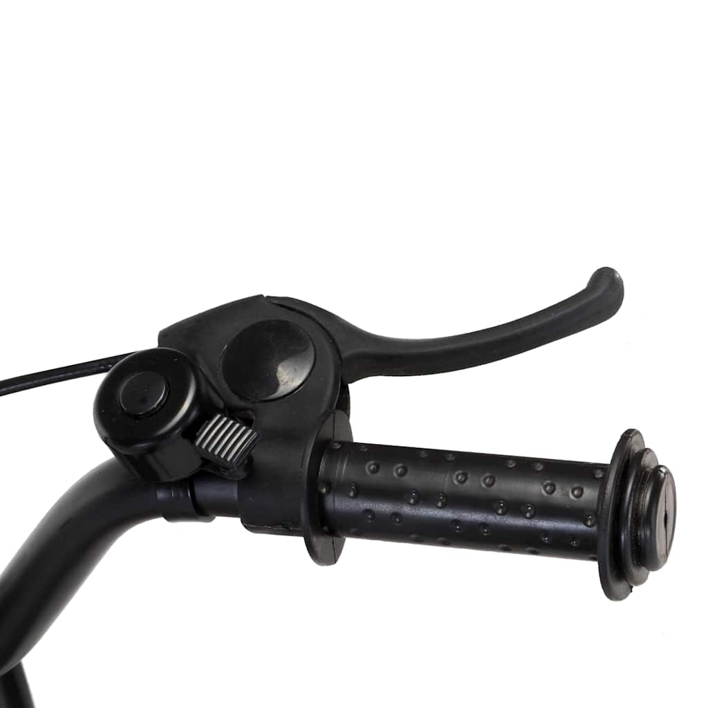 Bici per Bambini con Trasportino Frontale 20'' Nero e Arancione
