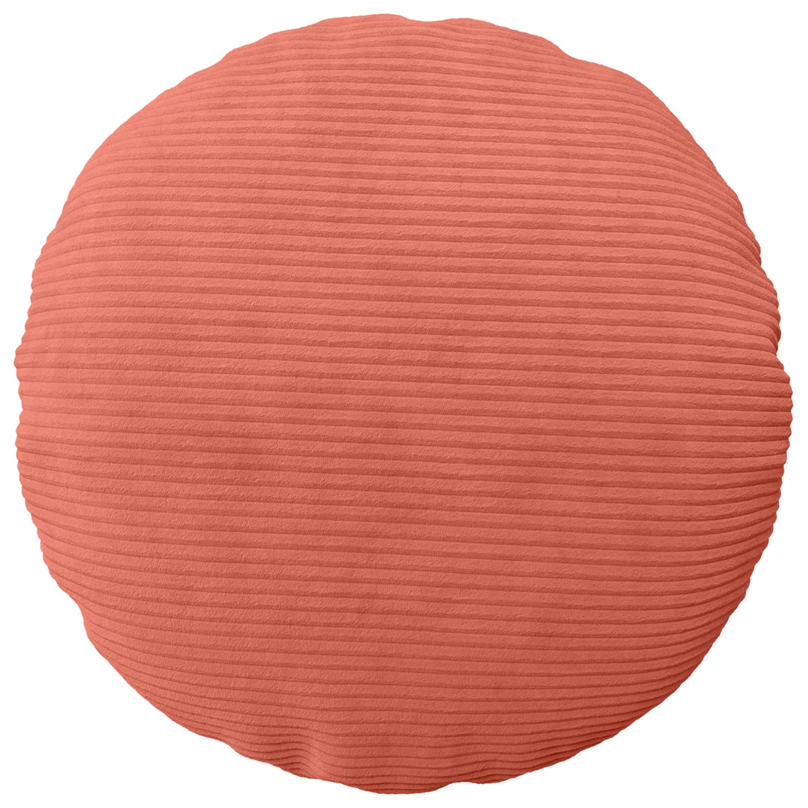 Federa 6 pcs HEERLEN Rosso Arancio Ø 30 cm corduroy