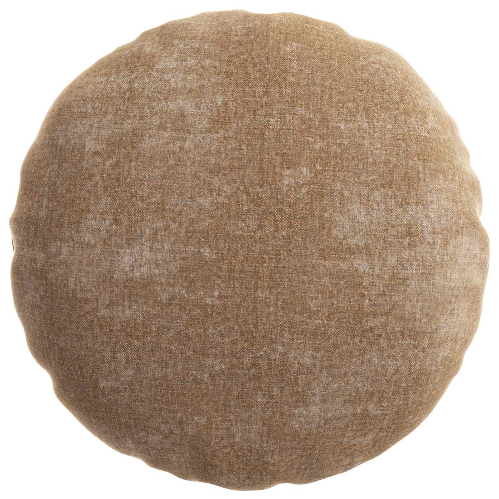 Federa 6 pz HEERLEN Marrone Ø 30 cm Tessuto Chenille