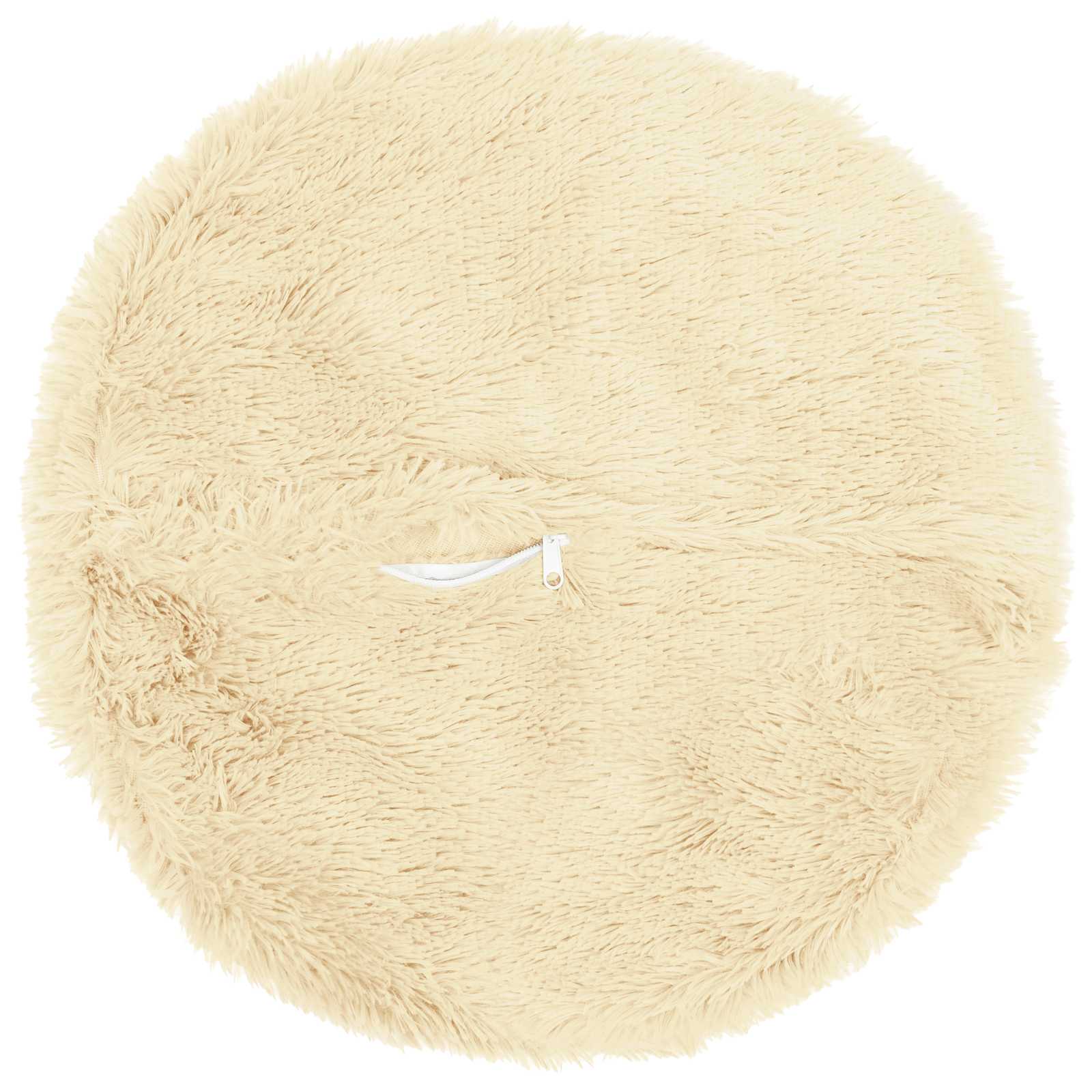 Federa 2 pcs HEERLEN Crema Ø 30 cm Fleece PV