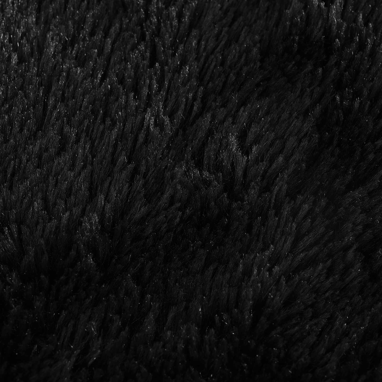 Federa 6 pcs HEERLEN Nero Ø 30 cm Fleece PV