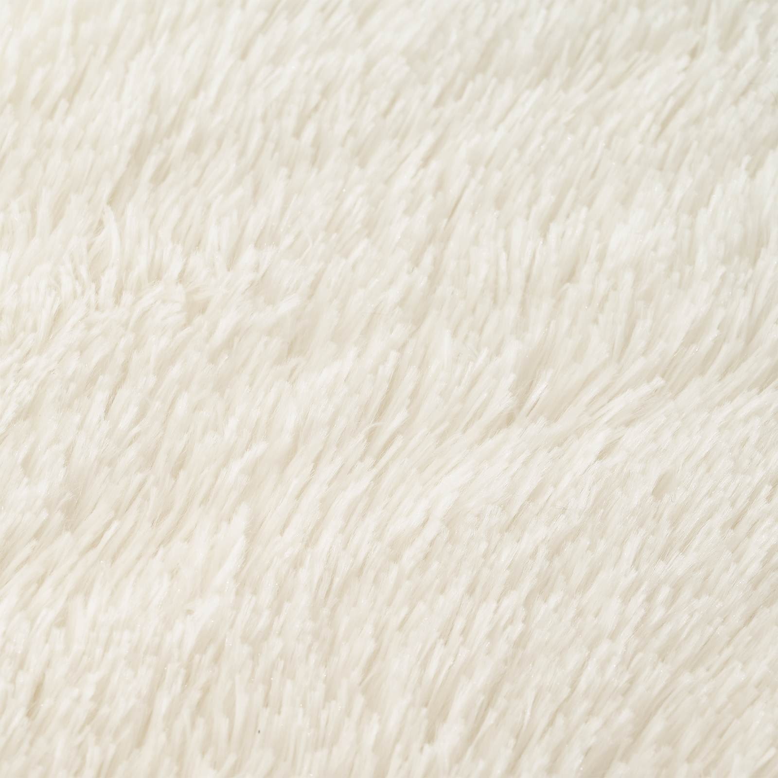 Federa 6 pcs HEERLEN Bianco Ø 30 cm Fleece PV