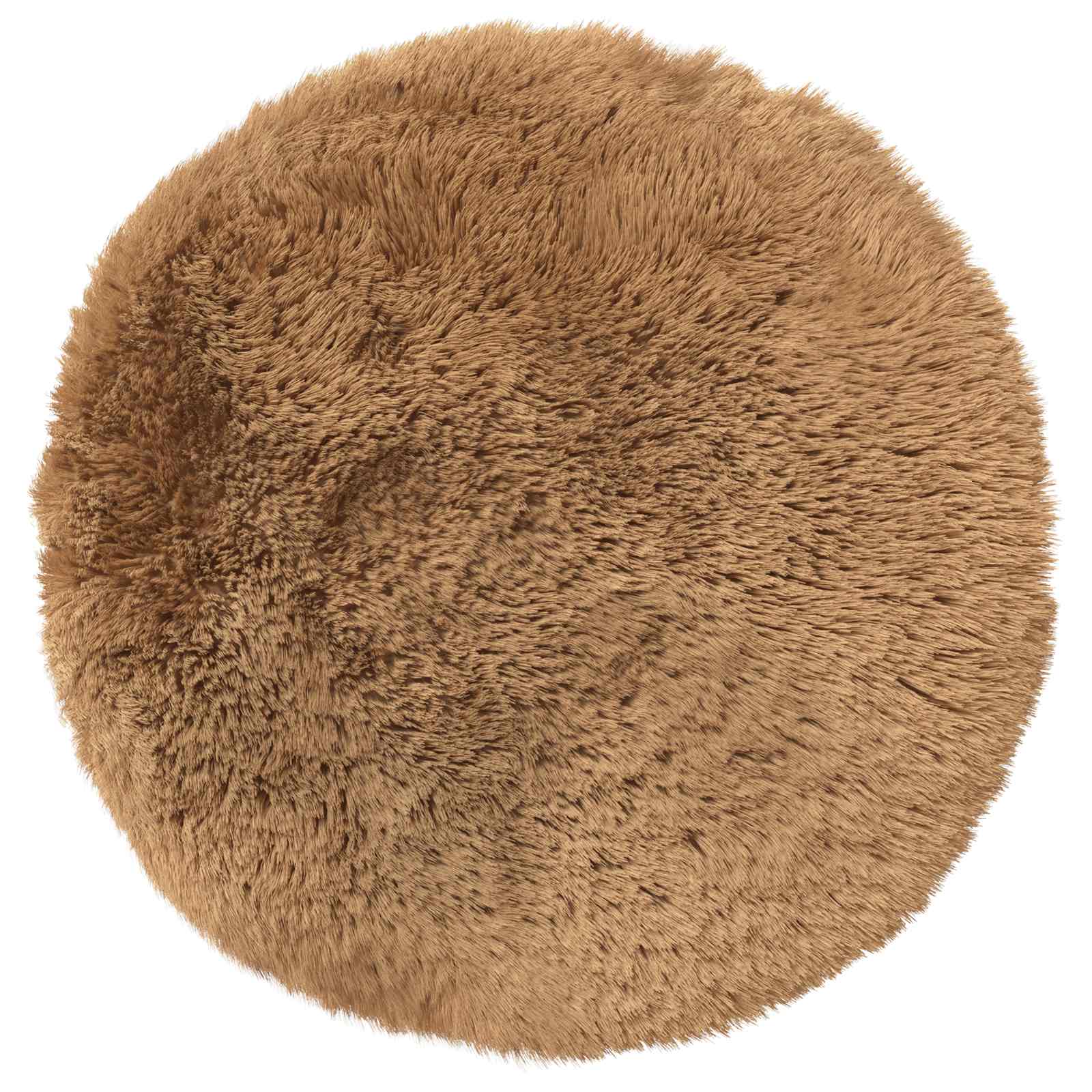 Federa 6 pcs HEERLEN Tortora Ø 30 cm Fleece PV