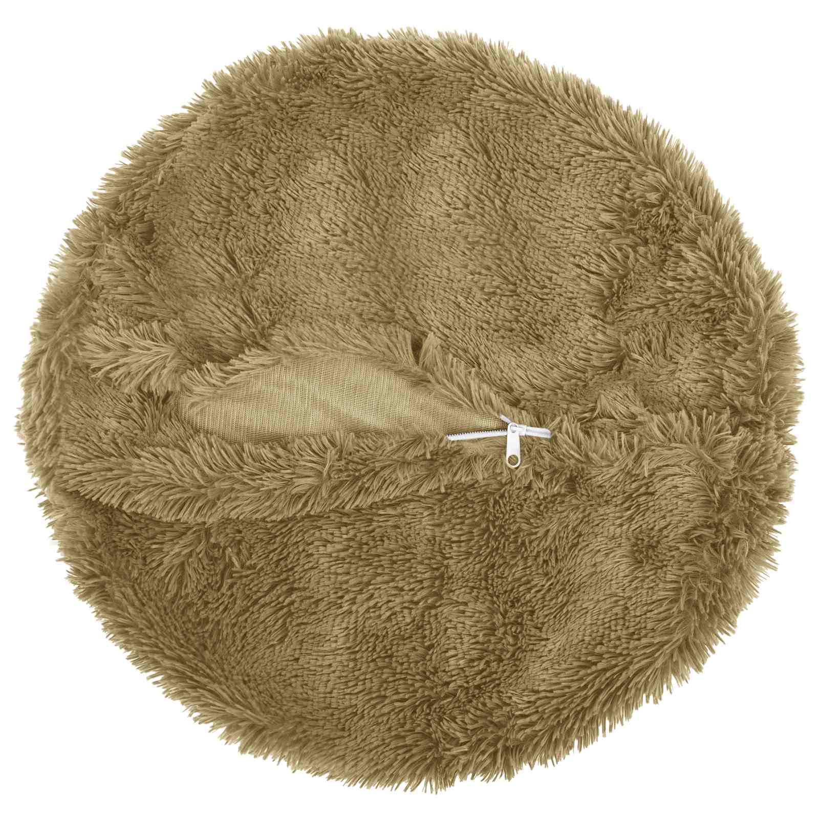 Federa 2 pcs HEERLEN Verde chiaro Ø 30 cm Fleece PV