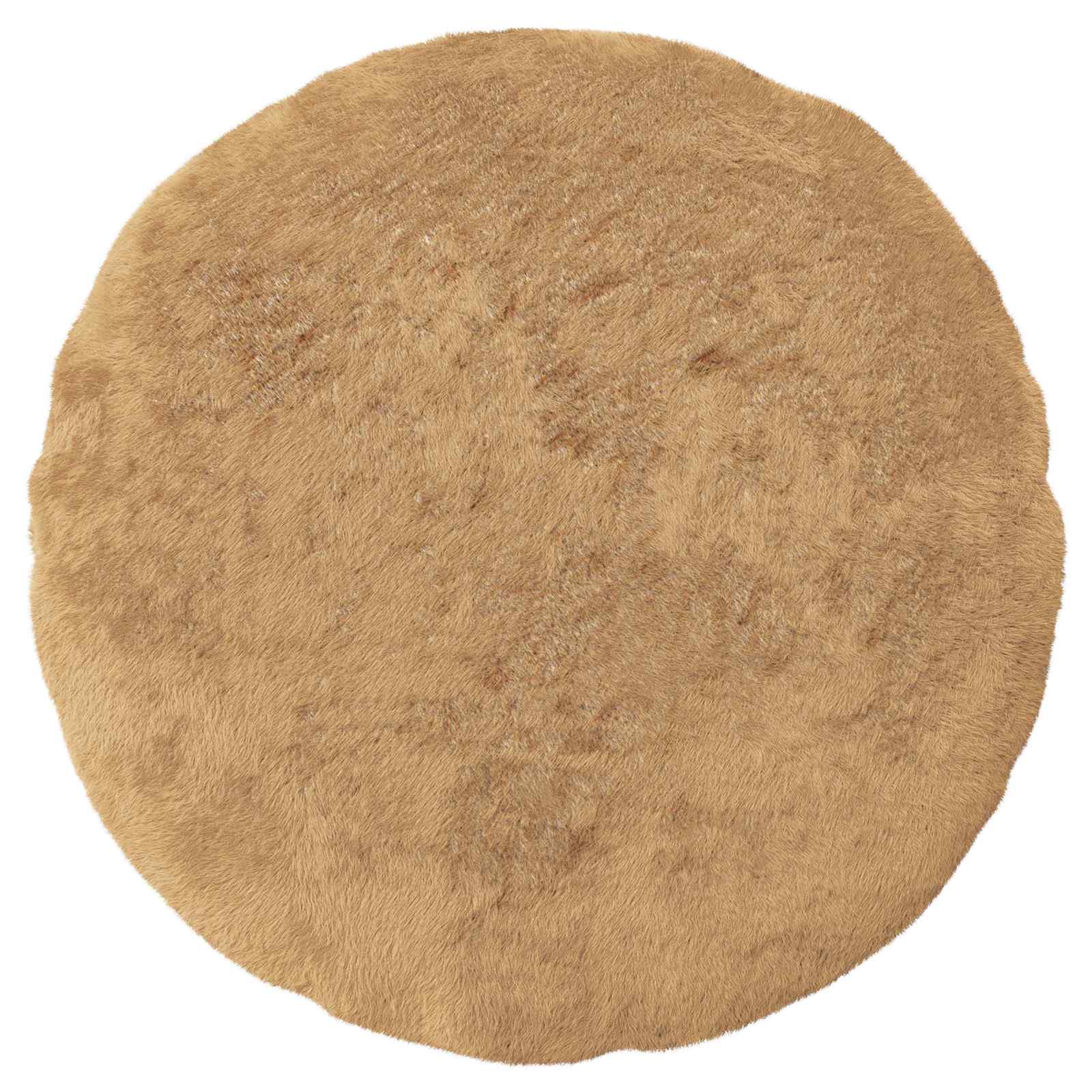Federa 6 pz HEERLEN Tortora Ø 30 cm Pelliccia di Coniglio Finta
