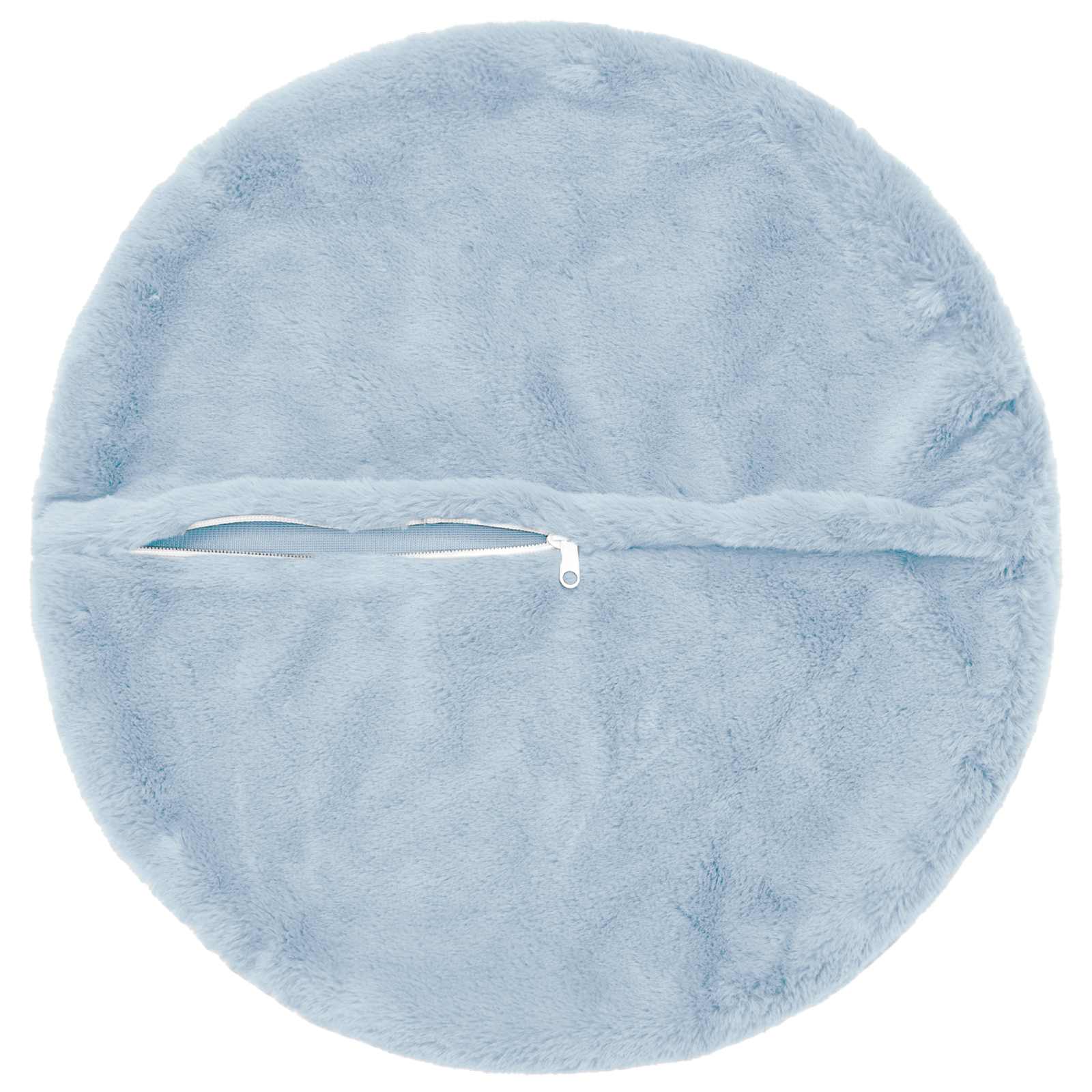 Federa 6 pz HEERLEN Azzurro Ø 30 cm Pelliccia di Coniglio Finta