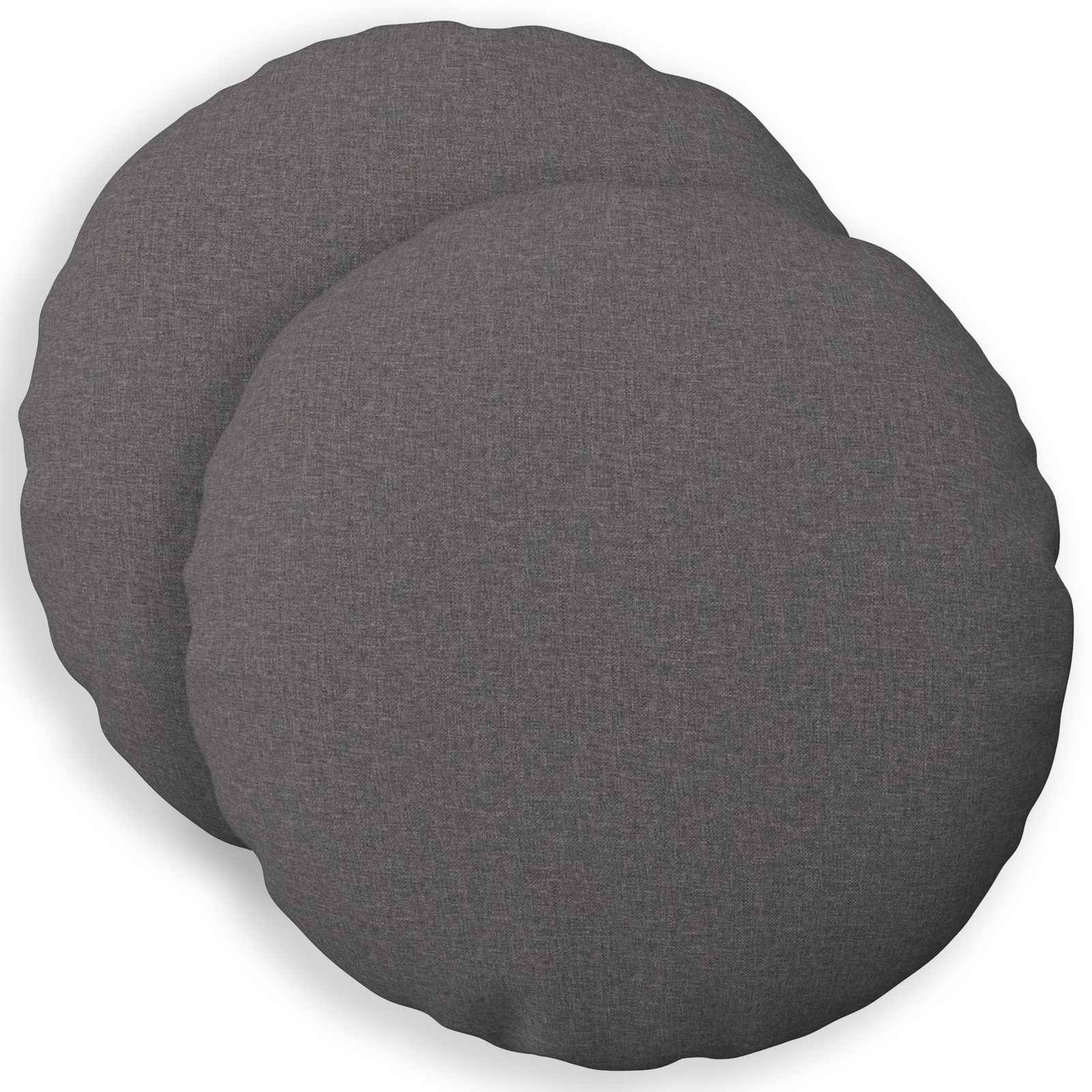 Federa 2 pz HEERLEN Grigio Chiaro Ø 40 cm Tessuto